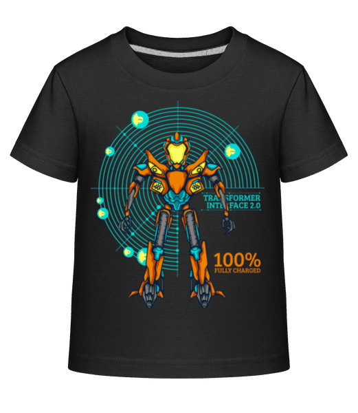 Aperçu: Fully Charged - T-shirt shirtinator Enfant - Noir - Devant