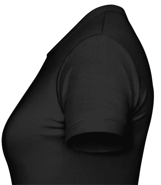 Aperçu: Drapeau Autriche - T-shirt standard Femme - Noir - Gauche