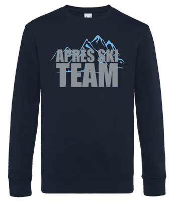 Après Ski Team - Männer Standard Pullover - Marine - Vorne