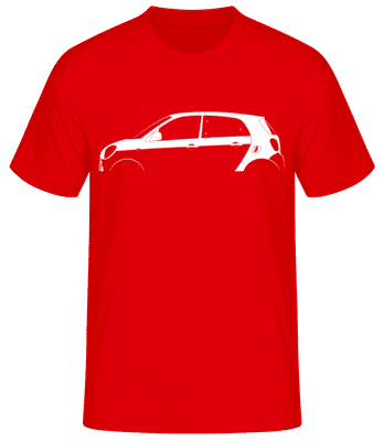 'Smart Forfour (W453)' Silhouette - T-shirt standard Homme - Rouge - Devant