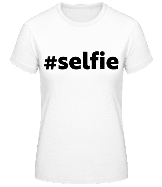 Preview: Selfie - Women's Basic T-Shirt - White - Front