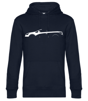 'Opel Cascada' Silhouette - Sudadera estándar para hombre - Marino - delante
