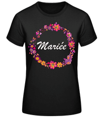 Mariée Fleurs · T-shirt standard Femme