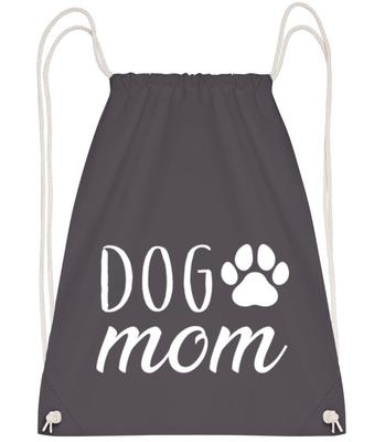 Dog Mom - Gym bag - Grey - Front