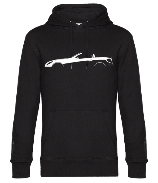 Preview: 'Mercedes-Benz SLK AMG R171' Silhouette - Men’s Standard Hoodie - Black - Front