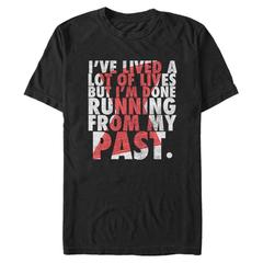 Marvel - Black Widow - Texte No Past - Homme T-shirt