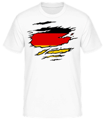 Zerrissene Fahne Deutschland · Männer Basic T-Shirt