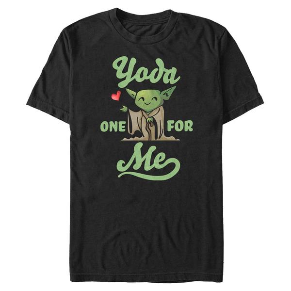 Aperçu: Star Wars - Yoda For - Homme T-shirt - Noir - Devant