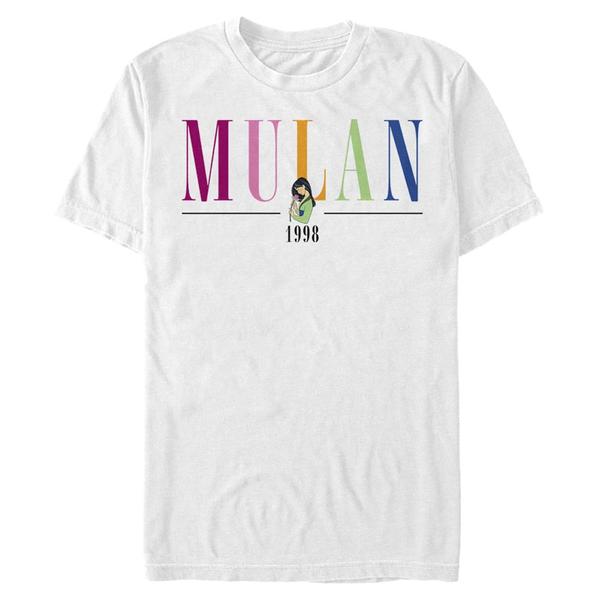 Aperçu: Disney - Mulan - Mulan Title - Homme T-shirt - Blanc - Devant