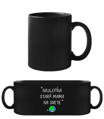 Najlepšia Stará Mama Na Svete · Čierny hrnček