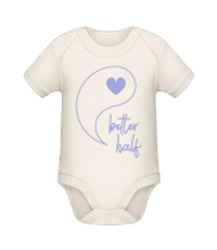 Better Half Yang - Organic Baby Body - Cream - Front