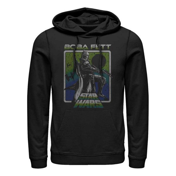 Star Wars - Book of Boba Fett - Boba Fett Fett Sunset - Unisex Sweat à capuche - Noir - Devant