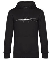 'Corvette C6 Convertible' Silhouette · Männer Standard Hoodie