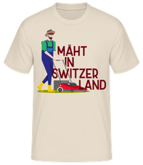 Mäht In Switzerland · Männer Basic T-Shirt