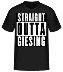 Straight Outta Giesing 1 · Männer Basic T-Shirt