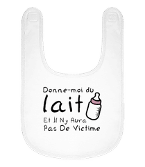 Donne-Moi Du Lait · Bavoir Bébé bio