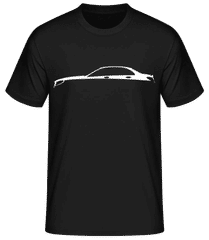 'Mercedes-AMG C63 S (W205)' Silhouette · Männer Basic T-Shirt