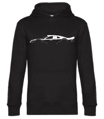 'Mercedes-Benz CLK W287 GTR' Silhouette · Sweat à capuche standard homme