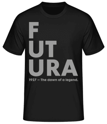 Futura The Dawn Of A Legend - Männer T-Shirt B&C - Schwarz - Vorne