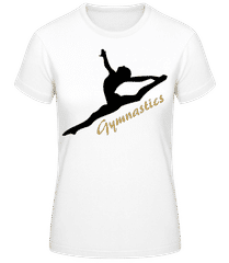 Spagatsprung Schwarz · Frauen Basic T-Shirt