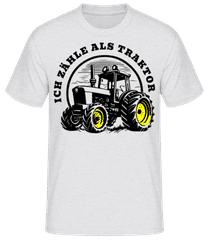 Protest Ich Zähle Als Traktor · Männer Basic T-Shirt