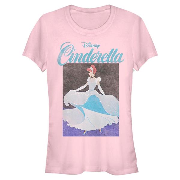Disney - Cendrillon - Popelka Chindy Squared - Femme T-shirt - Rose - Devant