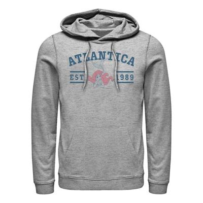 Disney - The Little Mermaid - Malá mořská víla Atlantis College - Unisex Hoodie - Heather grey - Front