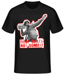 Drop Beats Not Bombs! · Camiseta básica para hombre