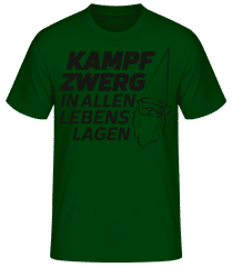 Kampfzwerg In Allen Lebenslagen B · Männer Basic T-Shirt