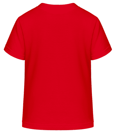 Star Wars - The Mandalorian - The Child Child Outside - Christmas - Kids T-Shirt - Red - Back