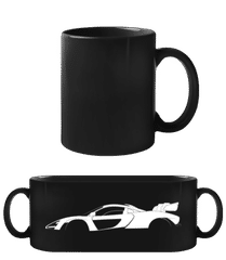 'McLaren Senna' Silhouette · Schwarze Tasse