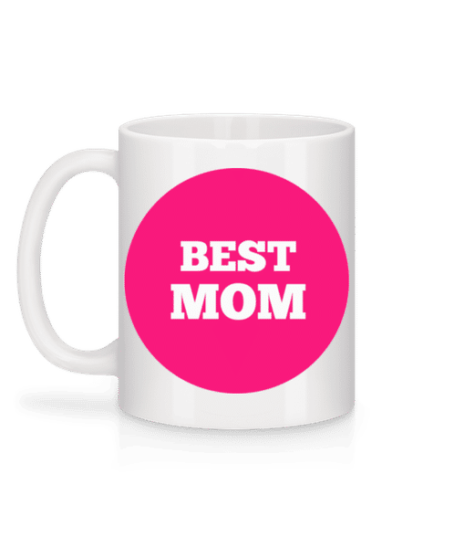 Aperçu: Best Mom - Mug en céramique blanc - Blanc - Derrière