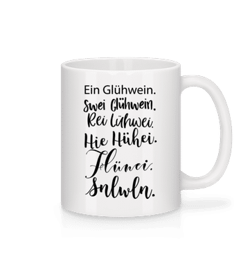 Glühwein Never Ending Story - Tasse - Weiß - Vorne