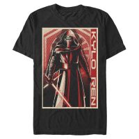Star Wars - Episode 7 - Kylo Ren Dark Villain - Men's T-Shirt - Black - Front
