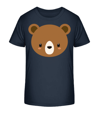 Ours Comic - T-shirt bio Enfant Stanley Stella 2.0 - Bleu marine - Devant