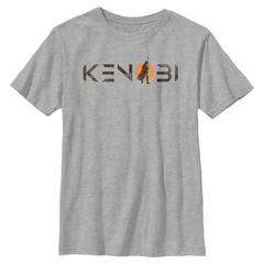 Star Wars - Obi-Wan Kenobi - Obi-Wan Kenobi Kenobi Single Sun Logo - Kinder T-Shirt