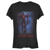 Marvel - Eternals - Arishem Blue - Dámské Tričko - Černá - Napřed