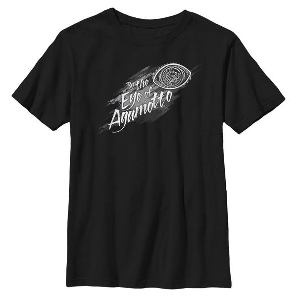 Aperçu: Marvel - Avengers - Docteur Strange Agamotto Power - Enfant T-shirt - Noir - Devant