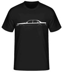 'Audi V8' Silhouette · Camiseta básica para hombre