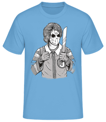 Clown Killer - T-shirt standard Homme - Bleu clair - Devant