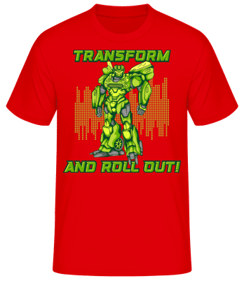 Transform And Roll  Out - T-shirt standard Homme - Rouge - Devant