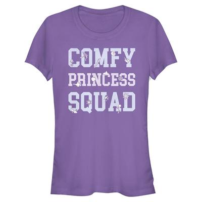 Disney - Wreck-It Ralph - Jasmine Stay Comfy - Women's T-Shirt - Purple - Front
