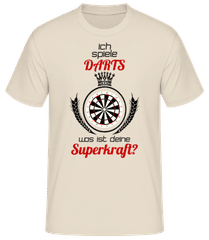 Darts Superkraft · Männer Basic T-Shirt