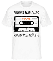 Früher War Alles Besser Kasette · Männer Basic T-Shirt