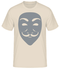 Masque Icon Gray · Pánske basic tričko