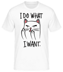 I Do What I Want · Männer Basic T-Shirt