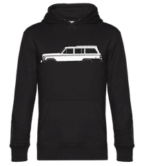 'Jeep Wagoneer (SJ)' Silhouette · Männer Standard Hoodie