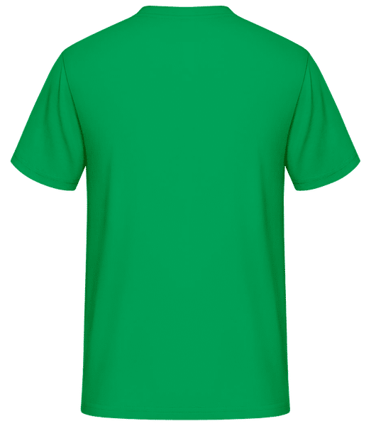 Aperçu: Star Wars - Yoda Gift Exchange - Christmas - Homme T-shirt - Vert irlandais - Derrière