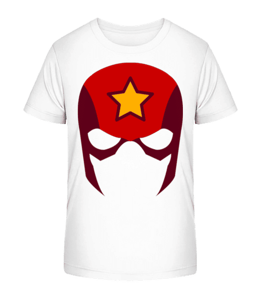 Aperçu: Superhero Icon - T-shirt bio Enfant Stanley Stella 2.0 - Blanc - Devant