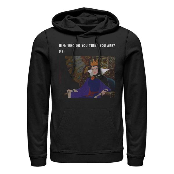 Aperçu: Disney - Sleeping Beauty - Maleficent Evil Queen Meme - Unisex Sweat à capuche - Noir - Devant